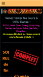 Mobile Screenshot of infinidanse.com